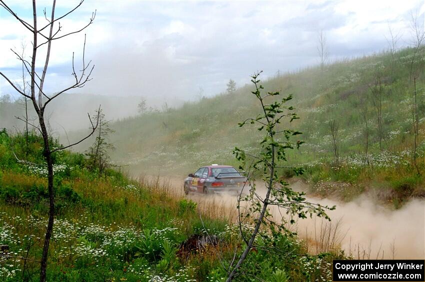 Arin DeMaster / Taylor Kildea Subaru Impreza on SS1, J5 North.