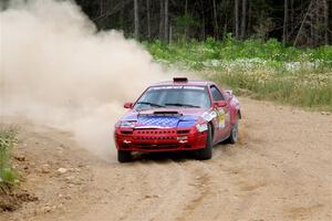 Al Dantes, Jr. / Zach Rondeau Mazda RX-7 LS on SS1, J5 North.