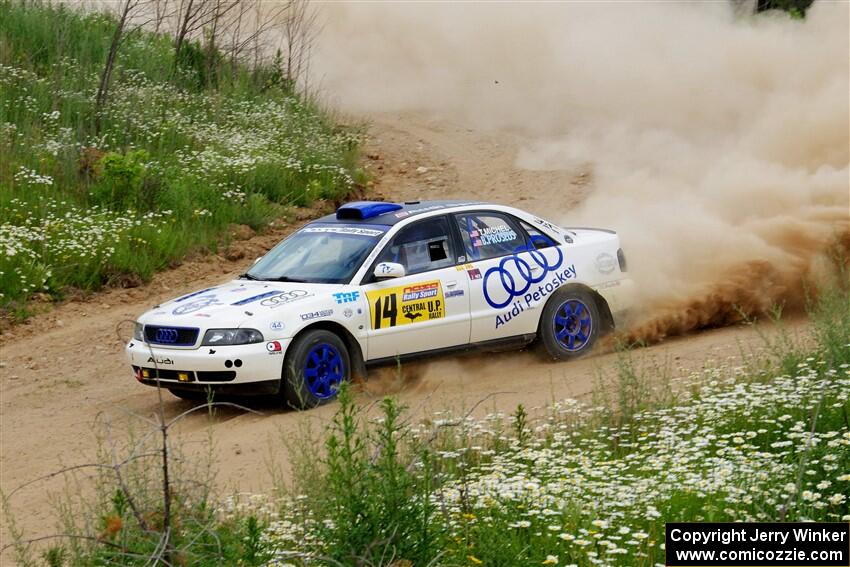 Tim Michel / Bryce Proseus Audi A4 Quattro on SS1, J5 North.