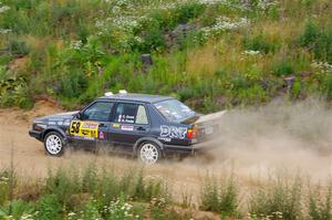 Cory Grant / Kevin Forde VW Jetta on SS1, J5 North.