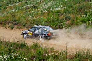 Cory Grant / Kevin Forde VW Jetta on SS1, J5 North.