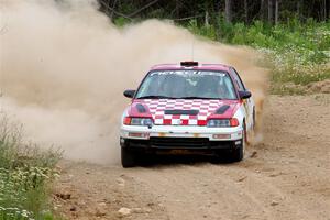 Sean Burke / Max Burke Honda CRX on SS1, J5 North.