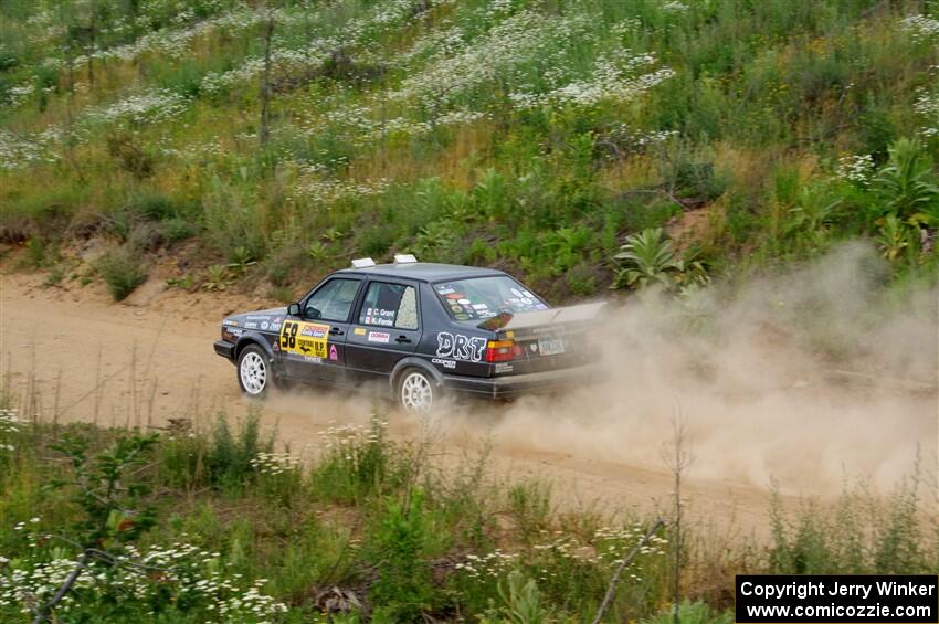 Cory Grant / Kevin Forde VW Jetta on SS1, J5 North.