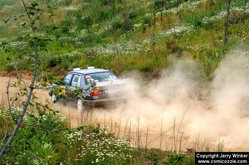 Cory Grant / Kevin Forde VW Jetta on SS1, J5 North.