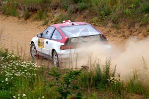 Sean Burke / Max Burke Honda CRX on SS1, J5 North.