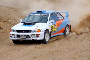 Tyler Matalas / Izaak Degenaer Subaru Impreza LX on SS1, J5 North.