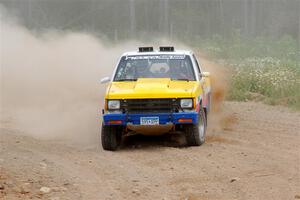 Scott Parrott / Ian Holmes Chevy S-10 on SS1, J5 North.