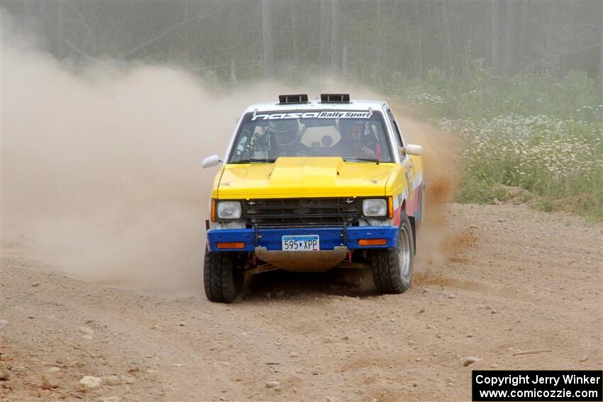 Scott Parrott / Ian Holmes Chevy S-10 on SS1, J5 North.