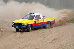 Scott Parrott / Ian Holmes Chevy S-10 on SS1, J5 North.