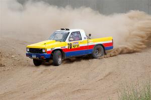 Scott Parrott / Ian Holmes Chevy S-10 on SS1, J5 North.