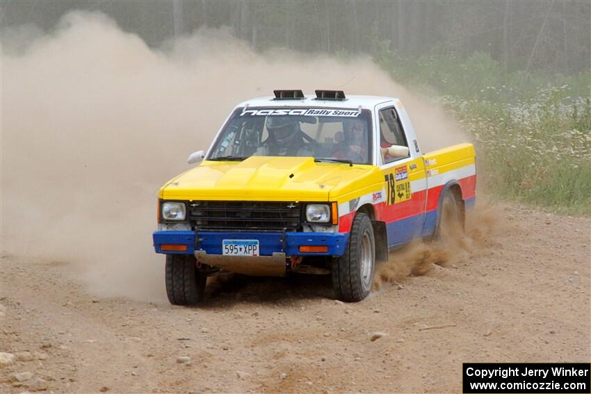 Scott Parrott / Ian Holmes Chevy S-10 on SS1, J5 North.