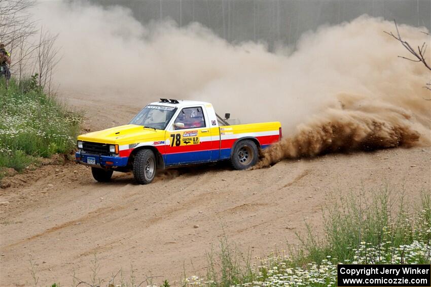 Scott Parrott / Ian Holmes Chevy S-10 on SS1, J5 North.