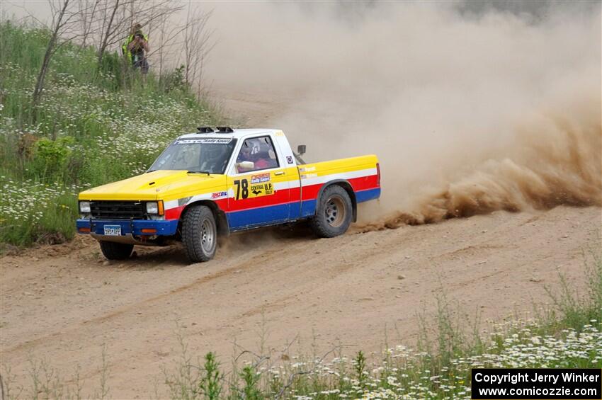 Scott Parrott / Ian Holmes Chevy S-10 on SS1, J5 North.