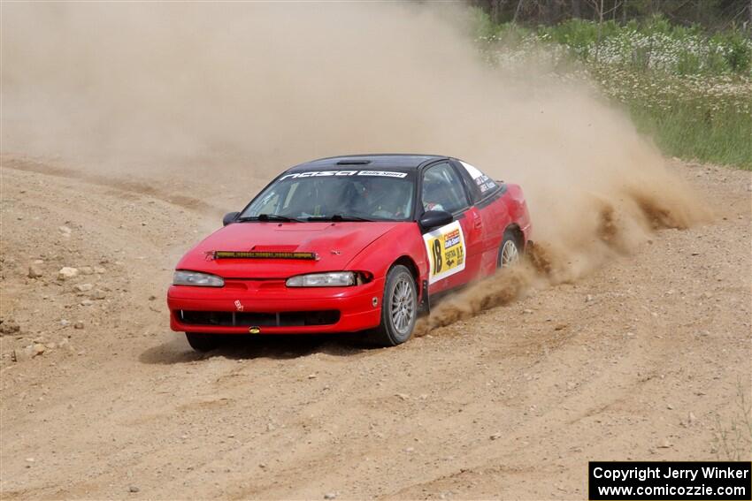 Jason Cook / R.J. Kassel Eagle Talon on SS1, J5 North.