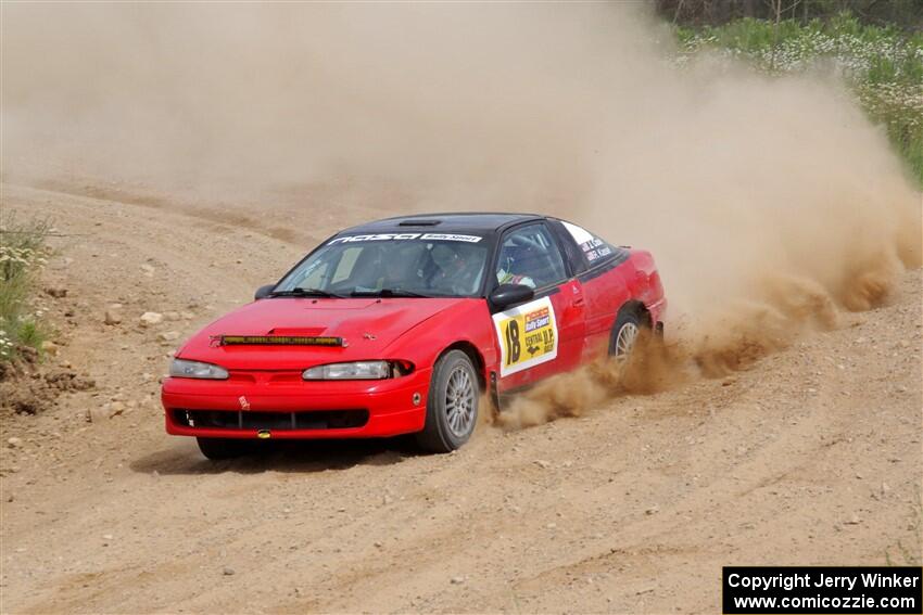 Jason Cook / R.J. Kassel Eagle Talon on SS1, J5 North.