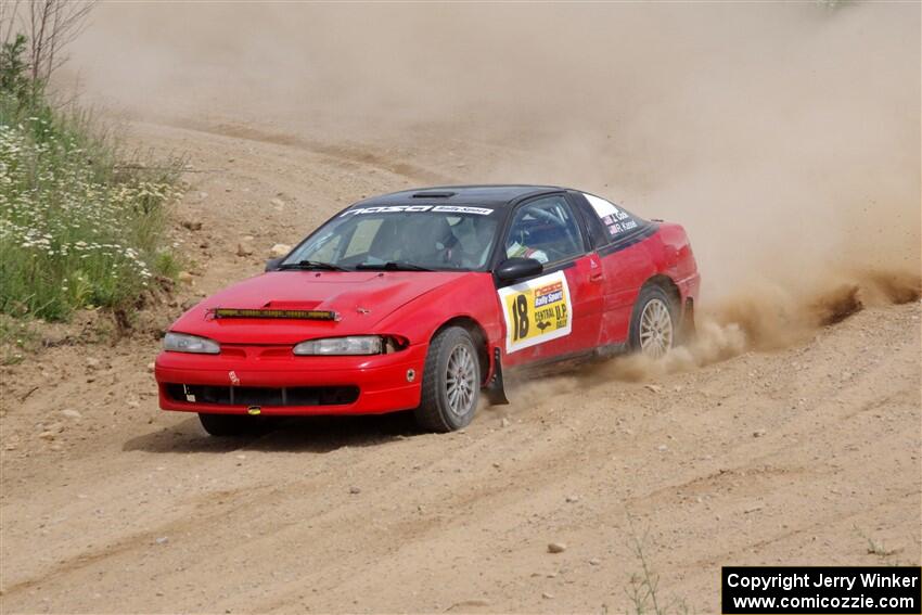 Jason Cook / R.J. Kassel Eagle Talon on SS1, J5 North.