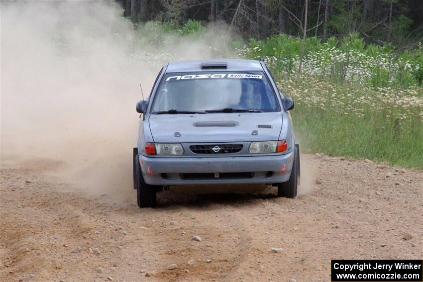 Dexter Clark / William Marenich Nissan Sentra SE-R on SS1, J5 North.