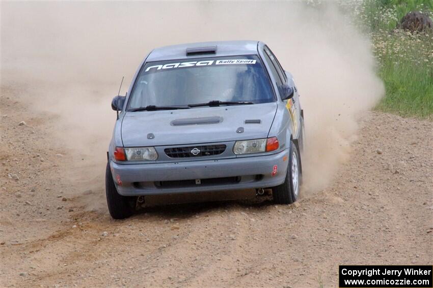 Dexter Clark / William Marenich Nissan Sentra SE-R on SS1, J5 North.