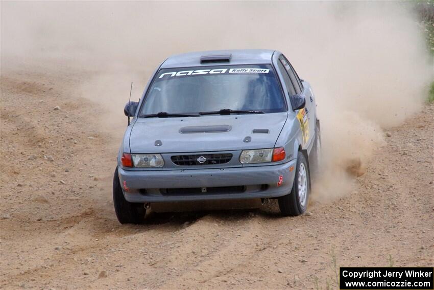 Dexter Clark / William Marenich Nissan Sentra SE-R on SS1, J5 North.