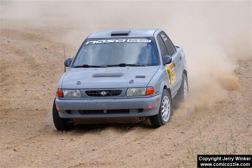 Dexter Clark / William Marenich Nissan Sentra SE-R on SS1, J5 North.