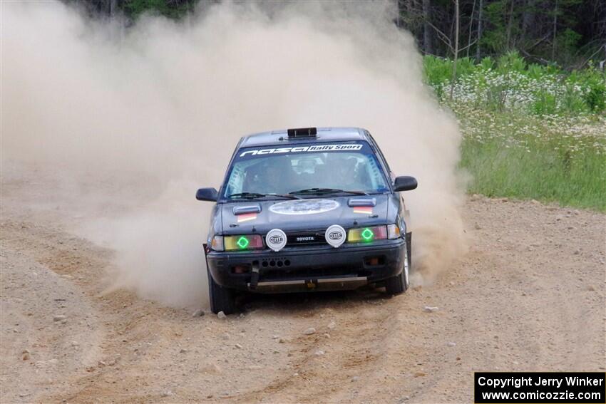 Jim Fenton / Alex Lewis Toyota Corolla on SS1, J5 North.