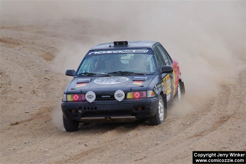 Jim Fenton / Alex Lewis Toyota Corolla on SS1, J5 North.