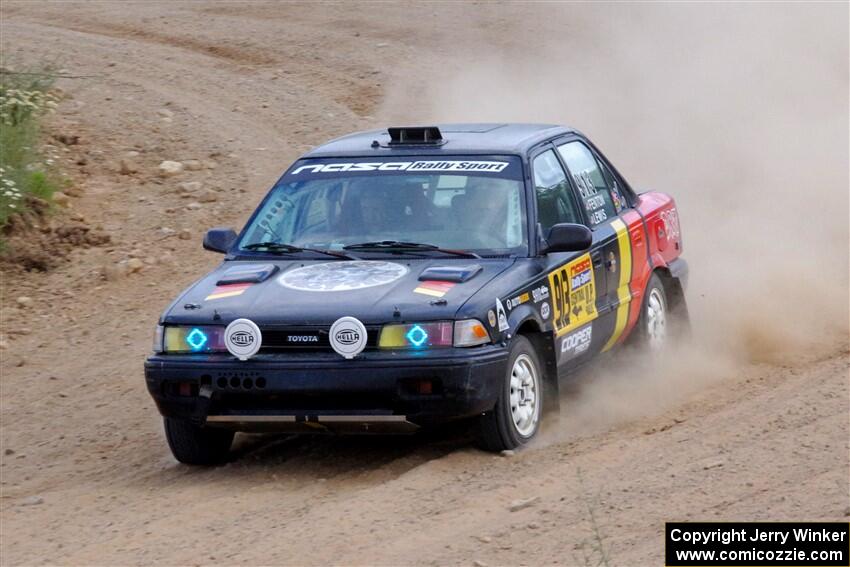 Jim Fenton / Alex Lewis Toyota Corolla on SS1, J5 North.