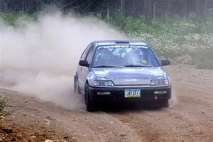 Nick Lyle / Kevin Dobrowolski Honda Civic Si on SS1, J5 North.