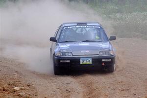 Nick Lyle / Kevin Dobrowolski Honda Civic Si on SS1, J5 North.