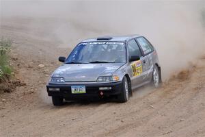 Nick Lyle / Kevin Dobrowolski Honda Civic Si on SS1, J5 North.