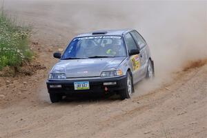 Nick Lyle / Kevin Dobrowolski Honda Civic Si on SS1, J5 North.