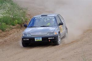 Nick Lyle / Kevin Dobrowolski Honda Civic Si on SS1, J5 North.