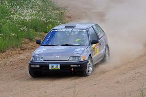 Nick Lyle / Kevin Dobrowolski Honda Civic Si on SS1, J5 North.