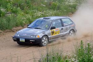 Nick Lyle / Kevin Dobrowolski Honda Civic Si on SS1, J5 North.