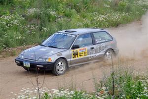 Nick Lyle / Kevin Dobrowolski Honda Civic Si on SS1, J5 North.