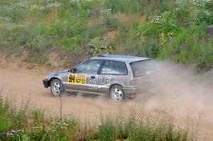 Nick Lyle / Kevin Dobrowolski Honda Civic Si on SS1, J5 North.