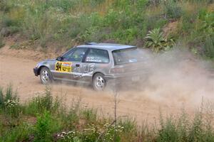 Nick Lyle / Kevin Dobrowolski Honda Civic Si on SS1, J5 North.