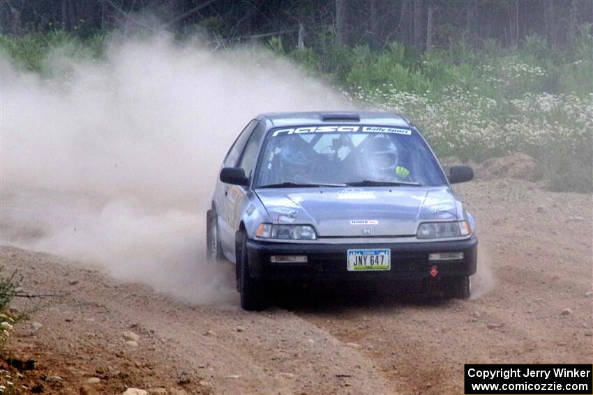 Nick Lyle / Kevin Dobrowolski Honda Civic Si on SS1, J5 North.