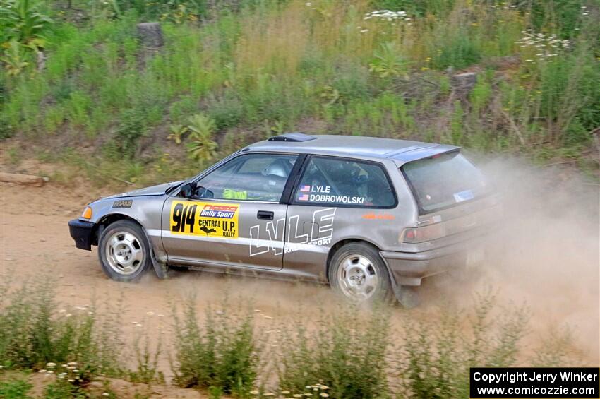 Nick Lyle / Kevin Dobrowolski Honda Civic Si on SS1, J5 North.