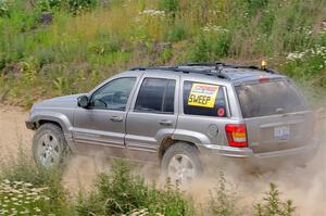 A Jeep Grand Cherokee sweeps SS1, J5 North.