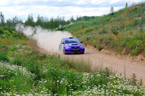 Matt Huuki / Skyler Fountaine Subaru WRX STi on SS4, J5 South.