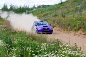 Matt Huuki / Skyler Fountaine Subaru WRX STi on SS4, J5 South.