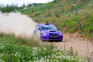 Matt Huuki / Skyler Fountaine Subaru WRX STi on SS4, J5 South.