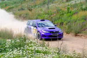 Matt Huuki / Skyler Fountaine Subaru WRX STi on SS4, J5 South.