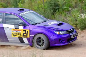 Matt Huuki / Skyler Fountaine Subaru WRX STi on SS4, J5 South.