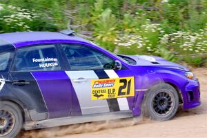 Matt Huuki / Skyler Fountaine Subaru WRX STi on SS4, J5 South.