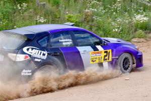 Matt Huuki / Skyler Fountaine Subaru WRX STi on SS4, J5 South.