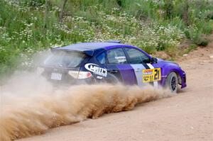 Matt Huuki / Skyler Fountaine Subaru WRX STi on SS4, J5 South.