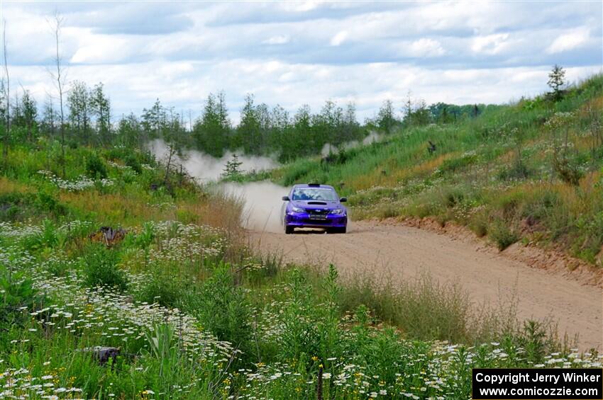 Matt Huuki / Skyler Fountaine Subaru WRX STi on SS4, J5 South.