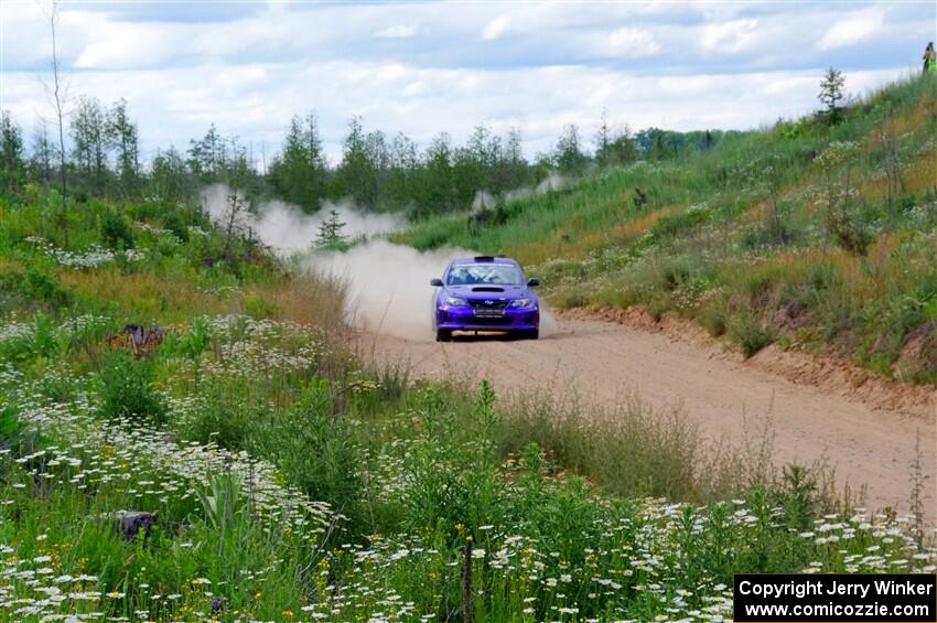 Matt Huuki / Skyler Fountaine Subaru WRX STi on SS4, J5 South.